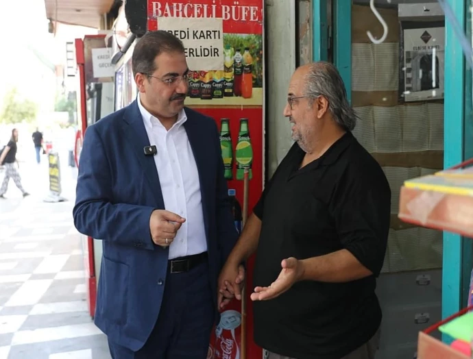 BAŞKAN CANPOLAT HALKLA İÇ İÇE