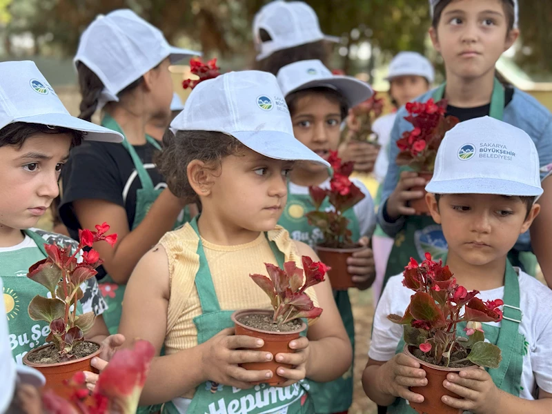Minik bahçıvanlar geleceğe yeşil miras bırakıyor