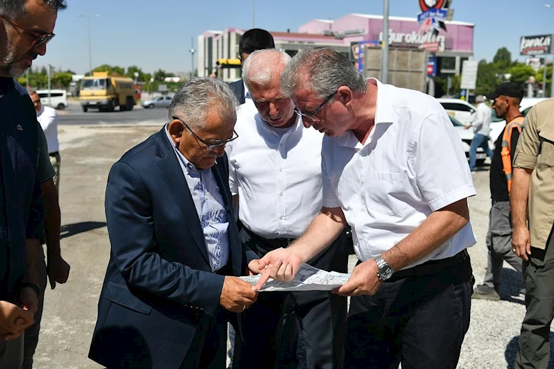 Başkan Büyükkılıç’tan 2 Milyon TL’lik Erkilet Bulvarı Bağlantı Yolu’na Yakın Takip