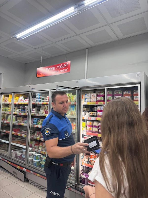 Zabıta’dan marketlerde denetim