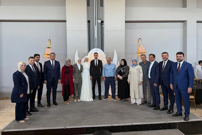 Başkan Çetinkaya, Yasin Özdal - Fatma Nur Satuk Çiftinin Nikahını Kıydı