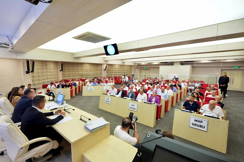 Büyükşehir Meclisi Ağustos Ayı Olağan Toplantısını Gerçekleştirdi