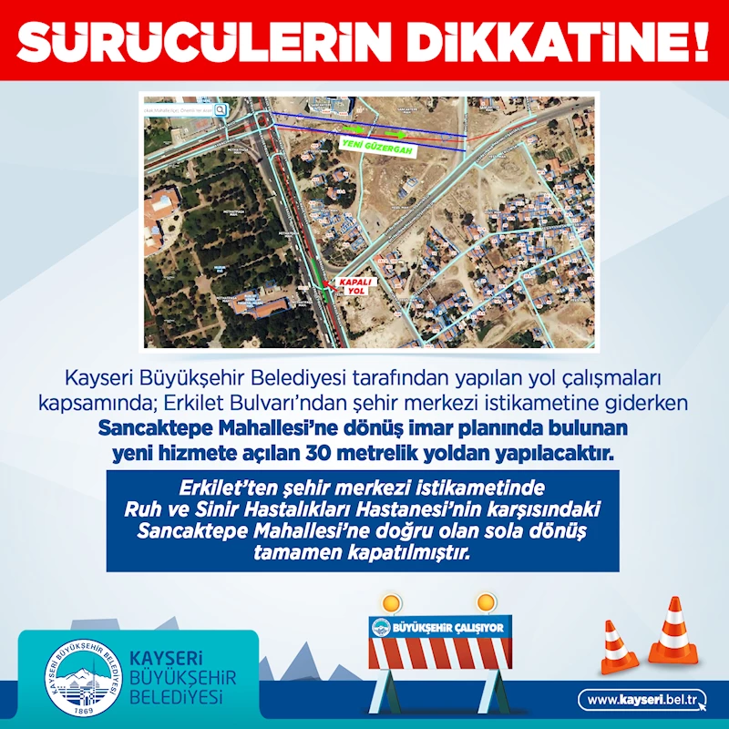 Büyükşehir’den Araç Sürücülerine Uyarı!