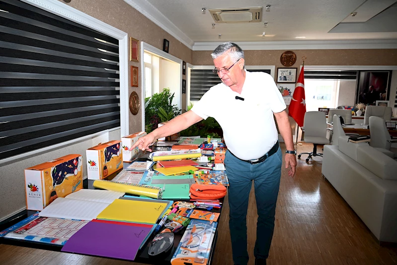 Ücretsiz kırtasiye malzemelerinin dağıtımı başladı