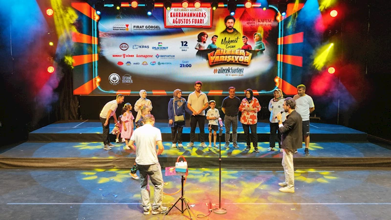 “Aileler Yarışıyor” Fuara Neşe ve Renk Kattı