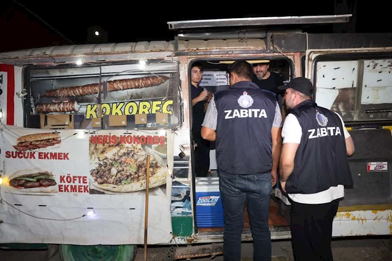 ODUNPAZARI’NDA SEYYAR SATICILARA ORTAK OPERASYON