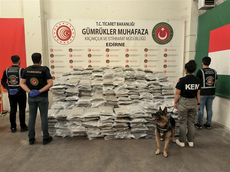 Ticaret Bakanlığı Gümrükler Muhafaza Ekipleri Uyuşturucuya Geçit Vermiyor!