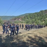 Bursa itfaiyesinden nefes kesen tatbikat