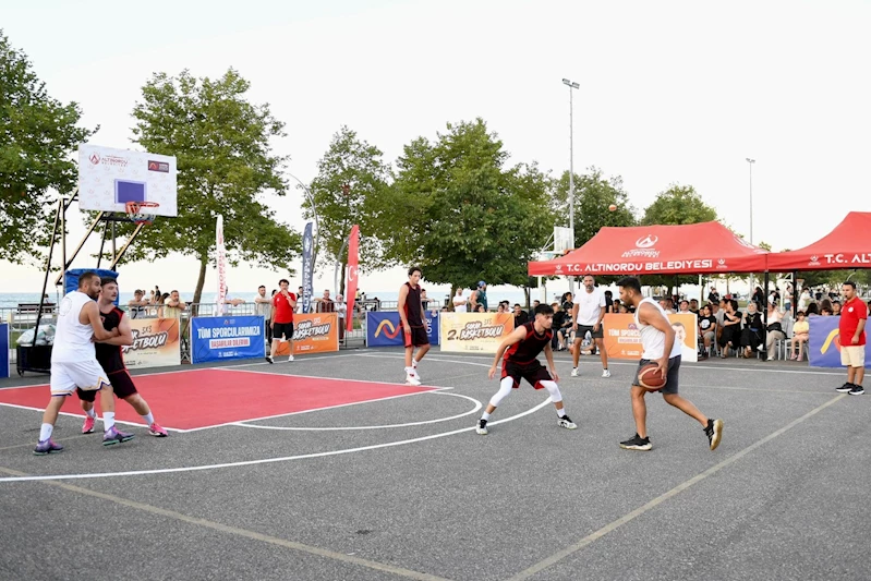 AVRUPA SPOR ŞEHRİ ALTINORDU’DA BASKETBOL HEYECANI SONA ERDİ