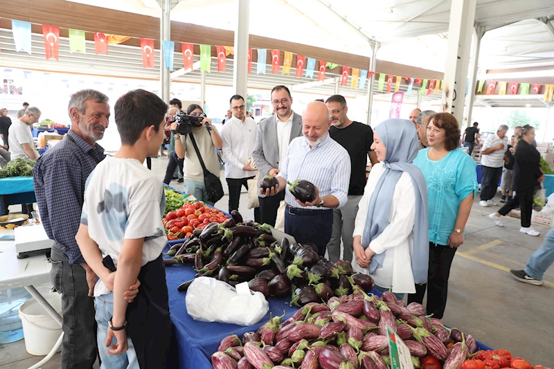 BAŞKAN ÇOLAKBAYRAKDAR: “100 EKOLOJİK PAZARIMIZLA DA TÜRKİYE’DE İLKLERİ BAŞARMAYA DEVAM EDİYORUZ”