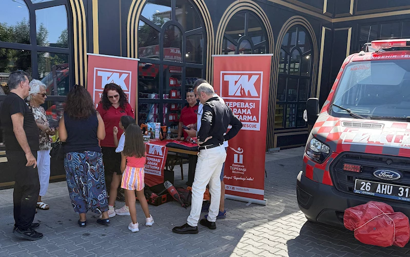 TAK EKİBİ ÇALIŞMALARINI ANLATTI