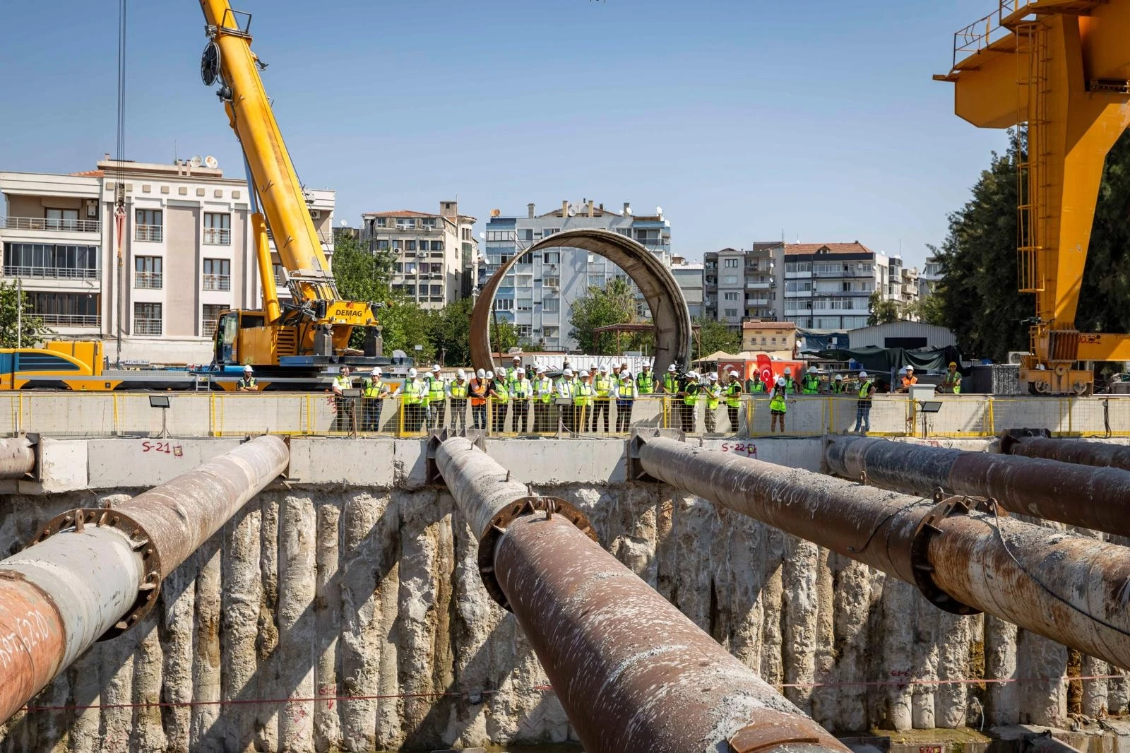 İzmir Buca Metrosu’nda tünel kazıları yüzde 77