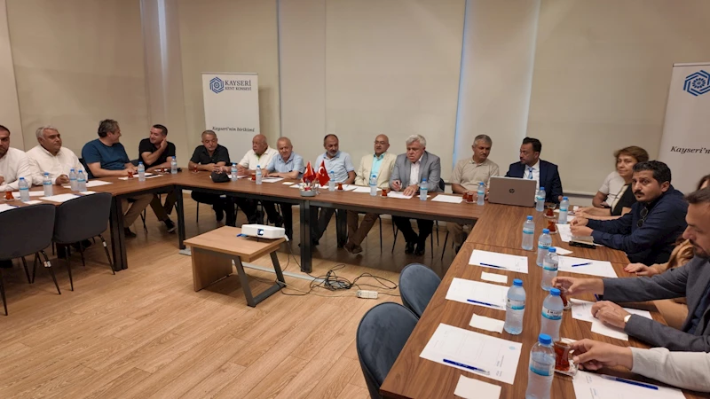 Kayseri’nin Tarih ve Kültürel Mirasına Ortak Akılla Sahip Çıkılıyor