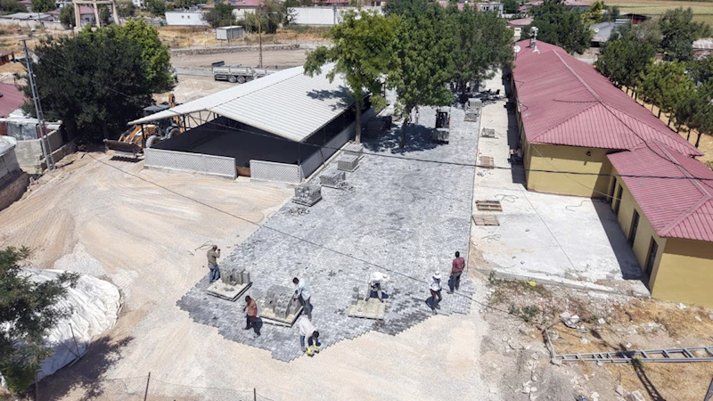 Büyükşehir’den Elbistan Alembey’in Sosyal Tesisine Düzenleme