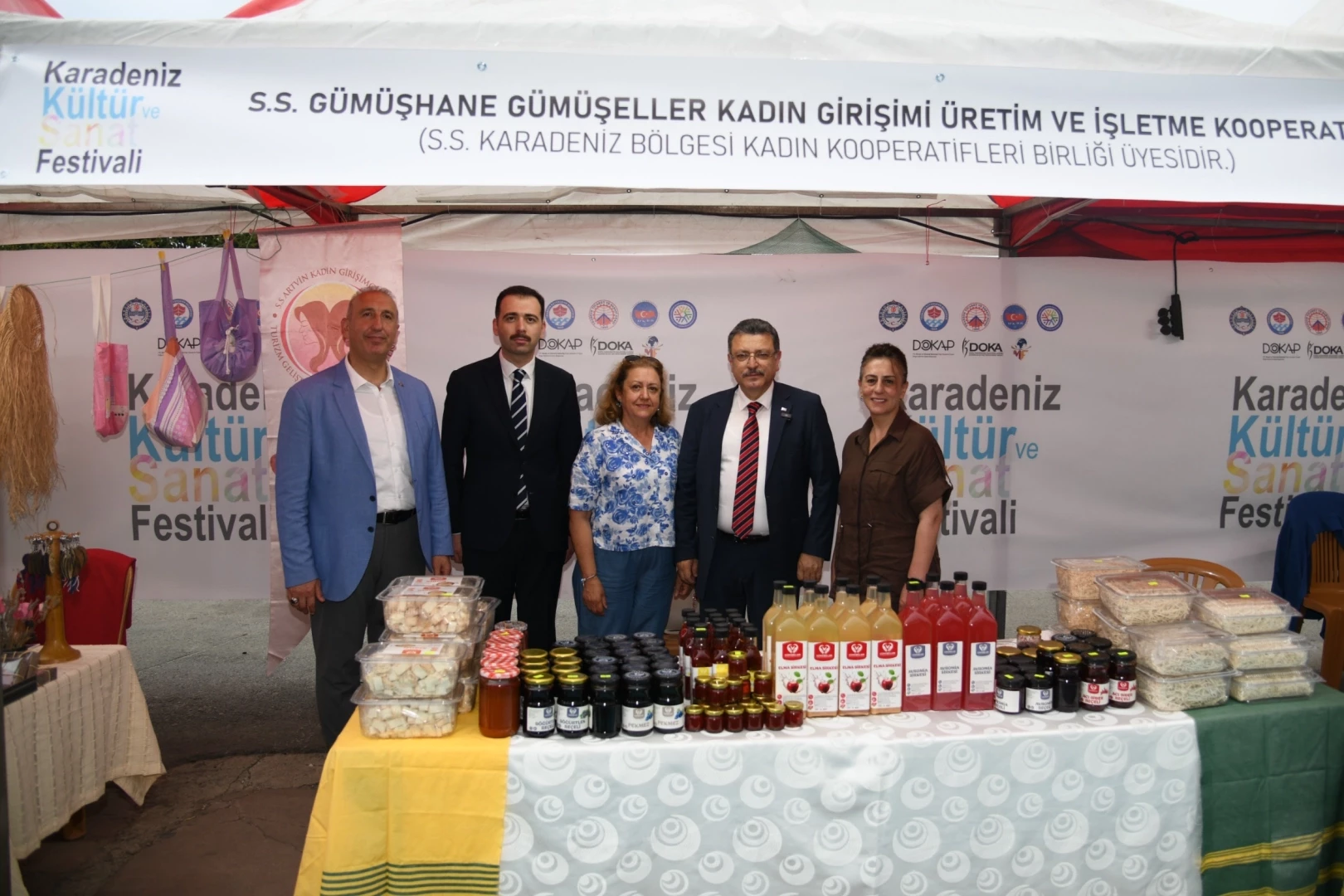 Üreten kadınlara bir destek de Trabzon