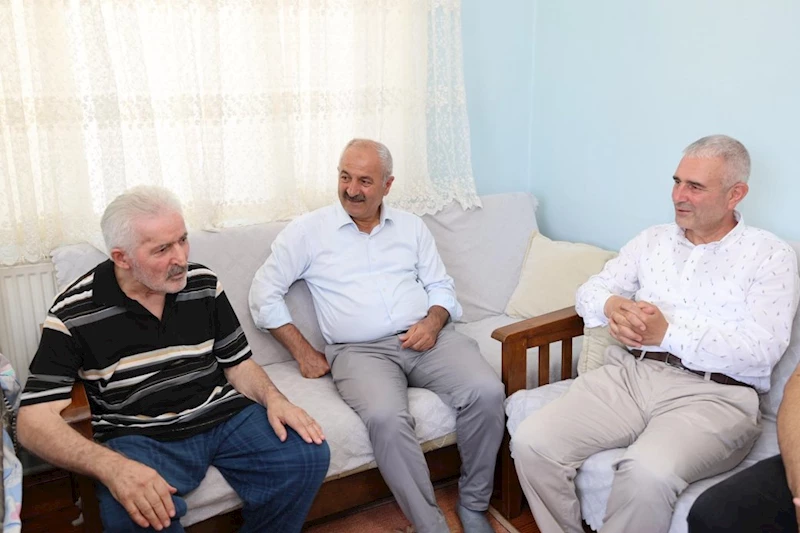 BAŞKAN BÜYÜKGÖZDEN KIBRIS GAZİSİNE ZİYARET