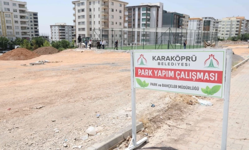 ALİBABA MAHALLESİNE 5 BİN METREKARELİK YENİ PARK KAZANDIRILIYOR
