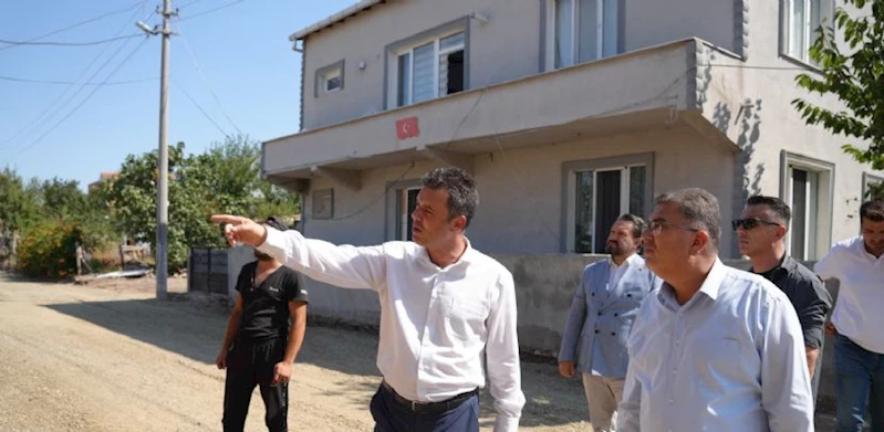 Başkan Sarıkurt, Çorlu`daki Yol ve Altyapı Çalışmalarını İnceledi