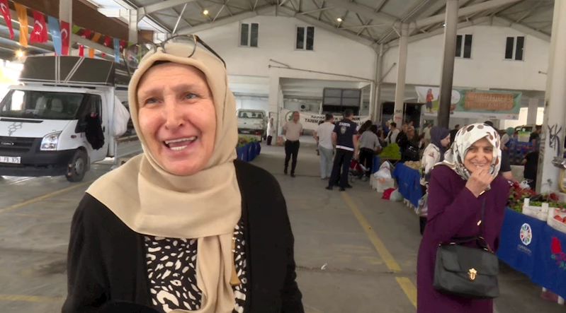 KAYSERİLİLERDEN BAŞKAN ÇOLAKBAYRAKDAR’A “YÜZDE 100 EKOLOJİK PAZAR” TEŞEKKÜRÜ