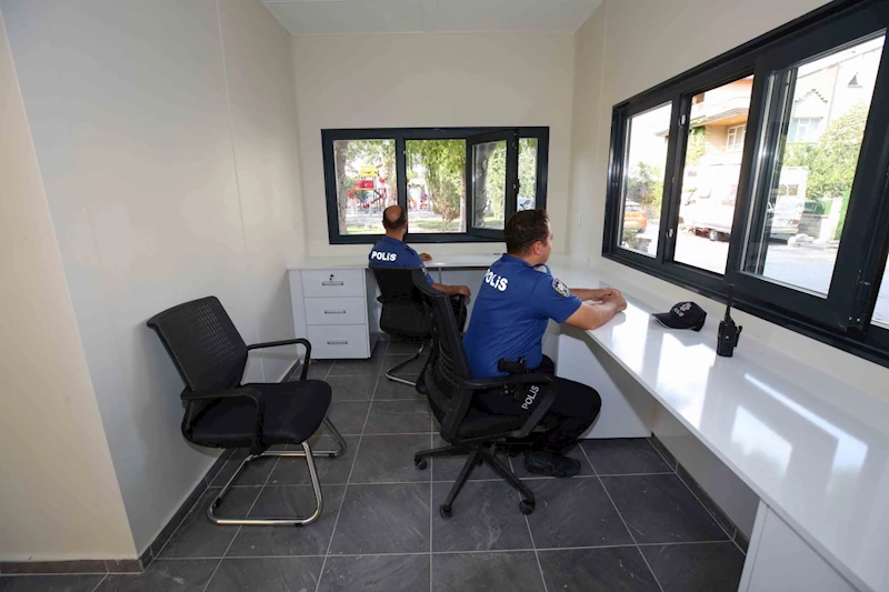 MERAM’DA KAFELER SOKAĞINA ÖZEL POLİS NOKTASI