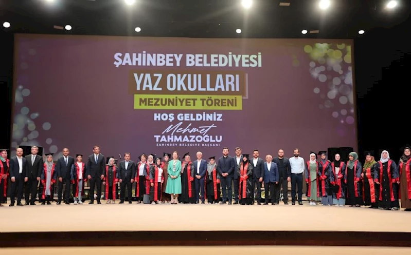 Şahinbey´de Mezuniyet Coşkusu