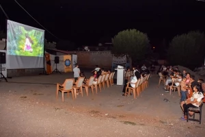 Açık Hava Film Gösterimleri çocuklardan ilgi görüyor