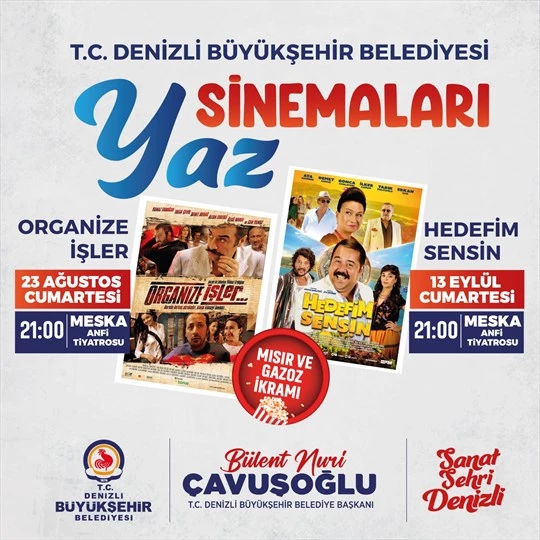 “Yaz Sinema Günleri” mahallelere taşınıyor