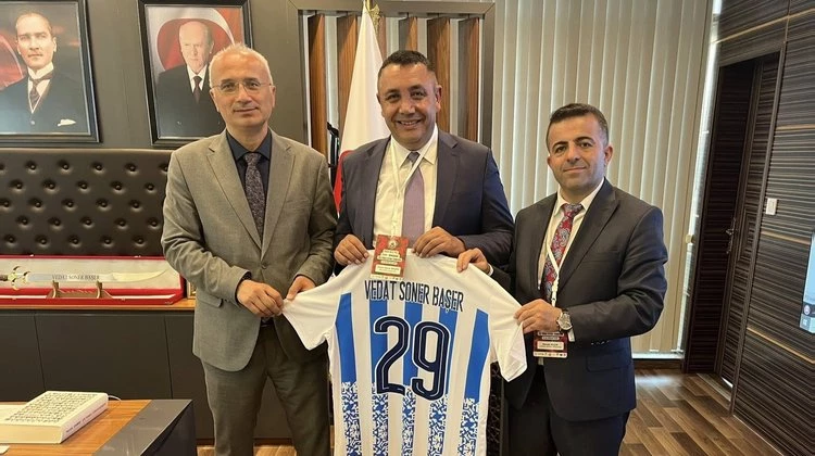 BAŞKANIMIZA, ZİYARET