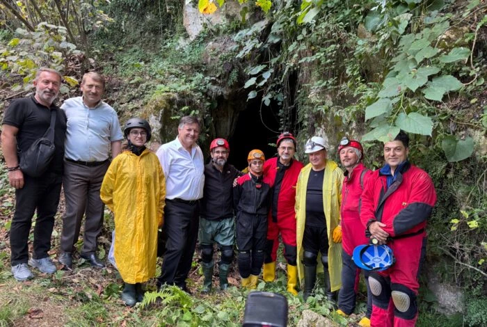 BAŞKAN TAVLI’DAN ÜNYE TURİZMİNE YENİ NEFES: YAZKONAĞI MAĞARASI…