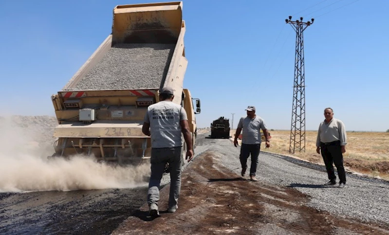 VİRANŞEHİR KIRSALINDA 6 KM’LİK SATHİ ASFALT ÇALIŞMASI TAMAMLANDI