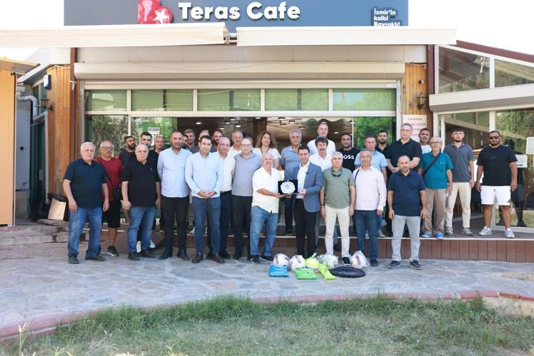 Bayraklı Belediyesinden amatör spor kulüplerine 2 milyon liralık destek