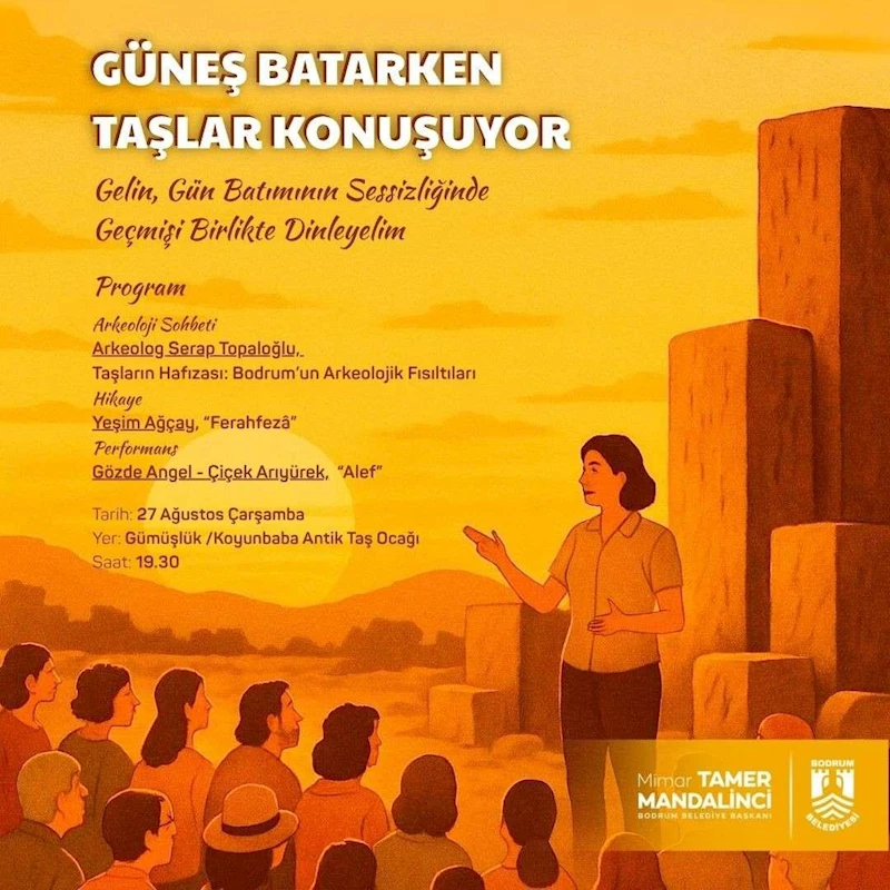 ANTİK KENTLERDE ARKEOLOJİ, EDEBİYAT VE DANS BULUŞUYOR