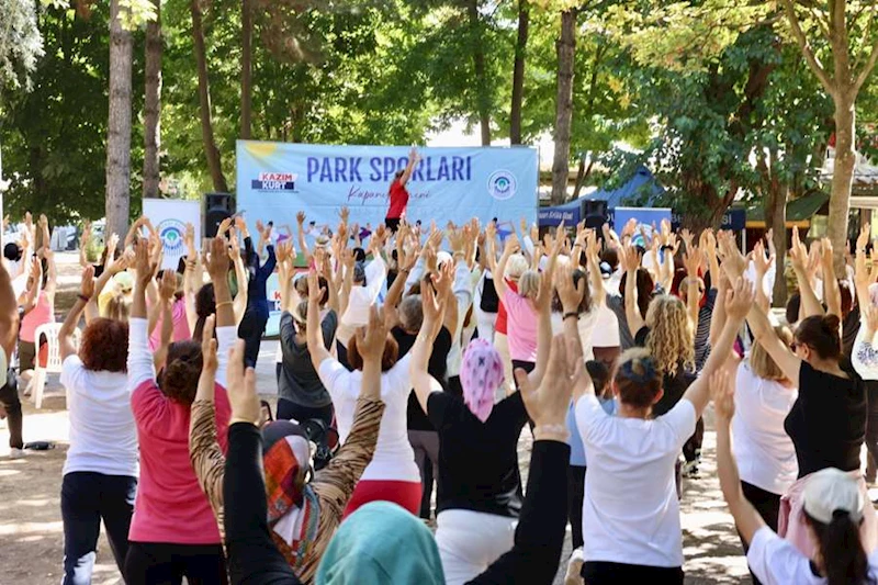 ODUNPAZARI’NDA PARK SPORLARI COŞKUYLA TAMAMLANDI