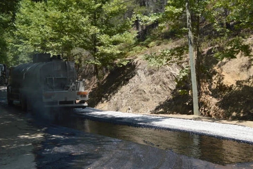 Antalya Çiçekoluk’ta 40 yıllık asfalt özlemi sona erdi