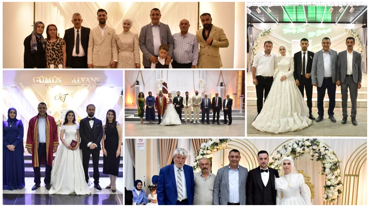 BAŞKANIMIZ, DÜĞÜN TÖRENLERİNE KATILARAK NİKAH KIYDI