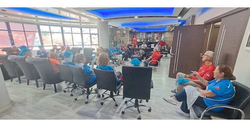 Manisa Anemon Dağcılık Kulübü’nden Başkan Özaşkın’a Ziyaret