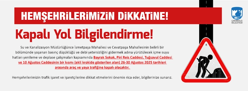 Kapalı Yol Bilgilendirme