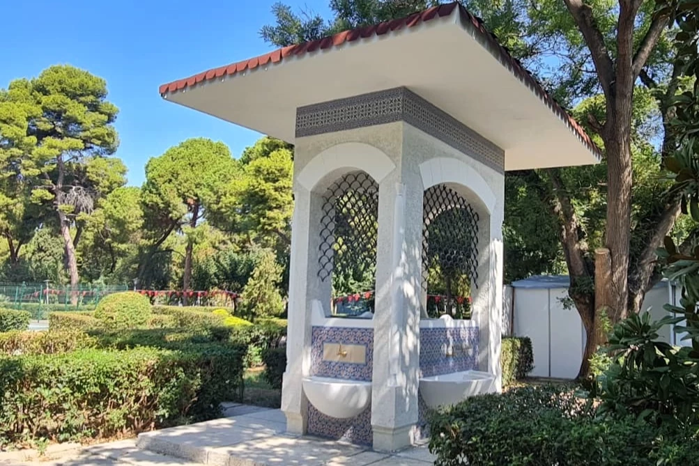 Kültürpark’ın tarihi çeşmesi 94’üncü İEF’ye hazır 