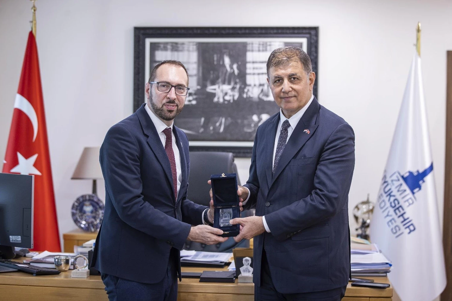 Başkan Tugay’a Belarus ve Hırvatistan’dan İEF ziyareti