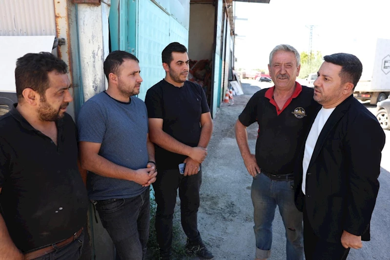 Başkan Arı, Nevşehir Sanayi Esnafıyla Sohbet Etti