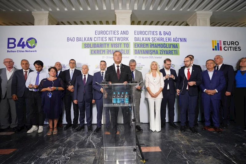 AVRUPA BELEDİYE BAŞKANLARINDAN İMAMOĞLU’NA ‘ÖZEL DEMOKRASİ ÖDÜLÜ’