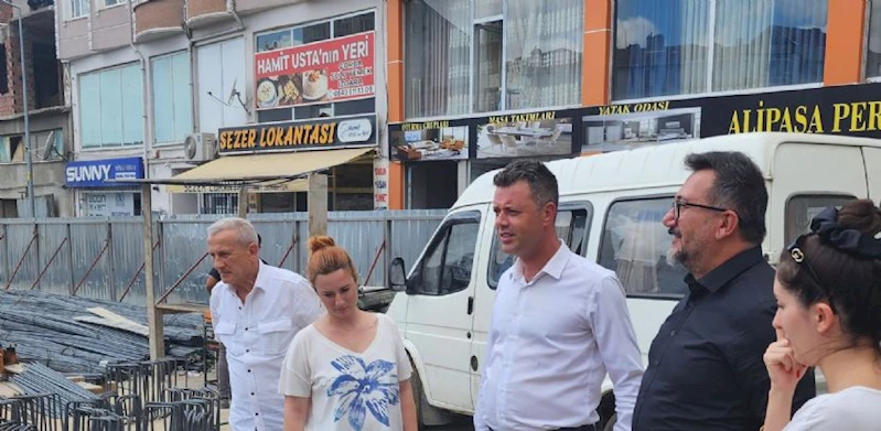 Başkan Sarıkurt, Kemalettin Mahallesi Otopark İnşaatını İnceledi