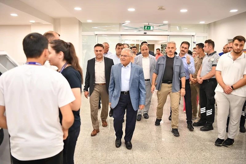 Başkan Büyükkılıç’tan KCETAŞ Personeliyle Sıcak ve Samimi Buluşma