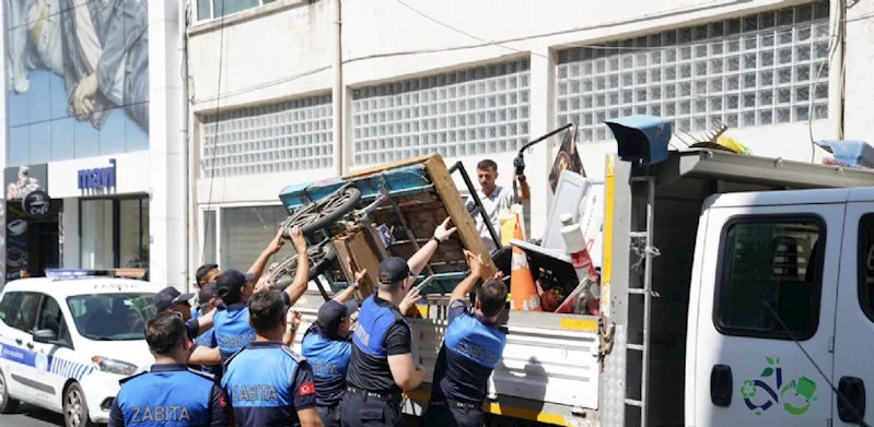 Çorlu Belediyesi`nden Kaldırım ve Yol İşgallerine Sıkı Denetim