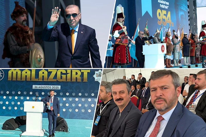 Başkan Çetinkaya, Malazgirt Zaferi’nin 954. Yıl Dönümü Kutlama Programına Katıldı