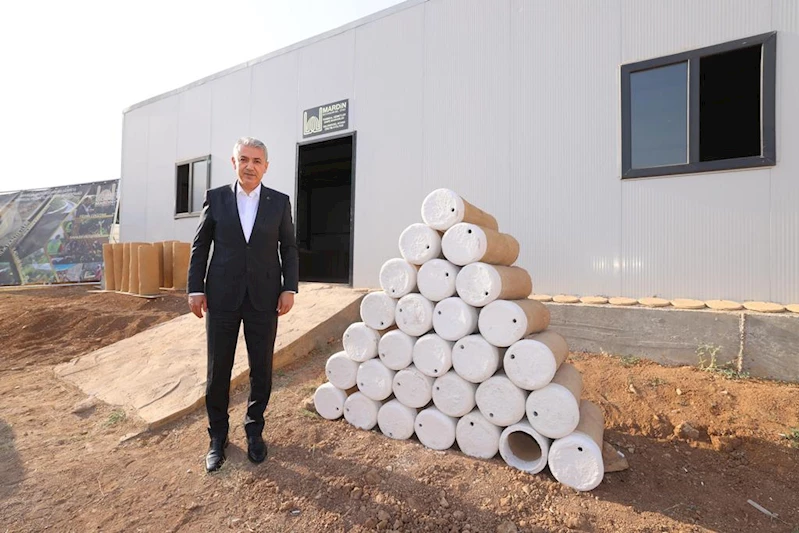 Mardin’de Geleneksel Arı Kovanı Üretim Projesi başladı