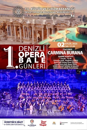 Büyükşehir’den “Carmina Burana” konseri için ücretiz ulaşım