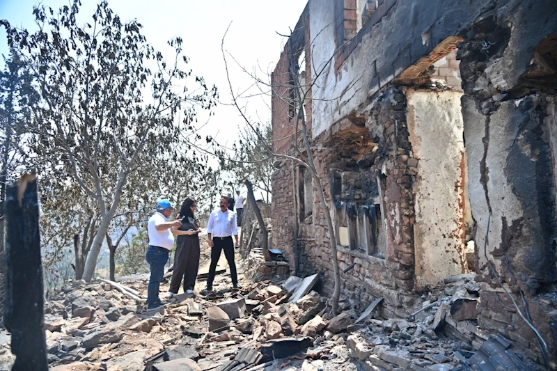 Deprem ve Doğal Afet Komisyonu Akhisar’da İncelemelerde Bulundu