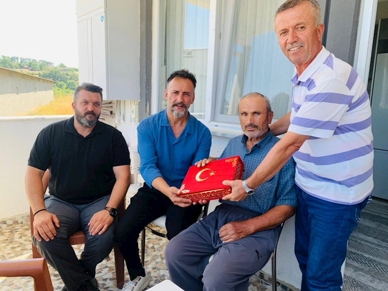 İZMİT BELEDİYESİNDEN KIBRIS GAZİLERİNE VEFA ZİYARETİ