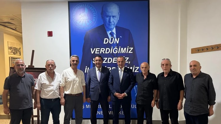 BAŞKANIMIZ, TAŞ MEDRESELİ ÜLKÜCÜLER GENEL MERKEZİNİ ZİYARETTE BULUNDU
